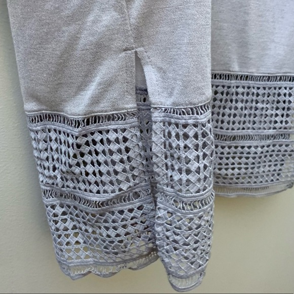 Lumiere Women’s Short Sleeve Shirt - Cute & Flowy - Light Grady - Size M - Picture 4 of 6